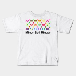 Bell Ringer Kent Treble Bob Minor ringing method Kids T-Shirt